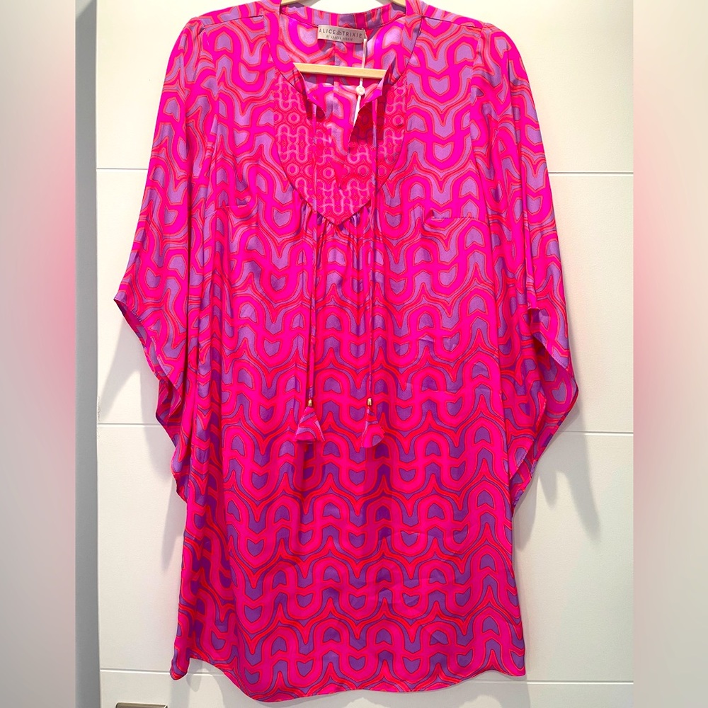 Alice & Tricia silk dress. Size M. NWT